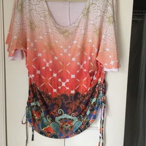 Short sleave blouse